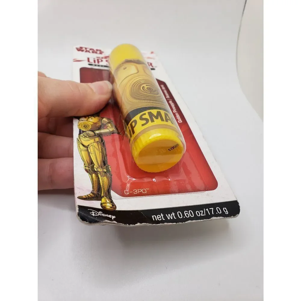 STAR wars C-3PO golden pineapple lip smacker